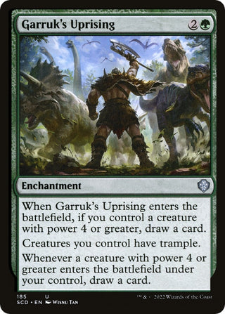 Garruk’s Uprising (185) [SCD] - MTG Single