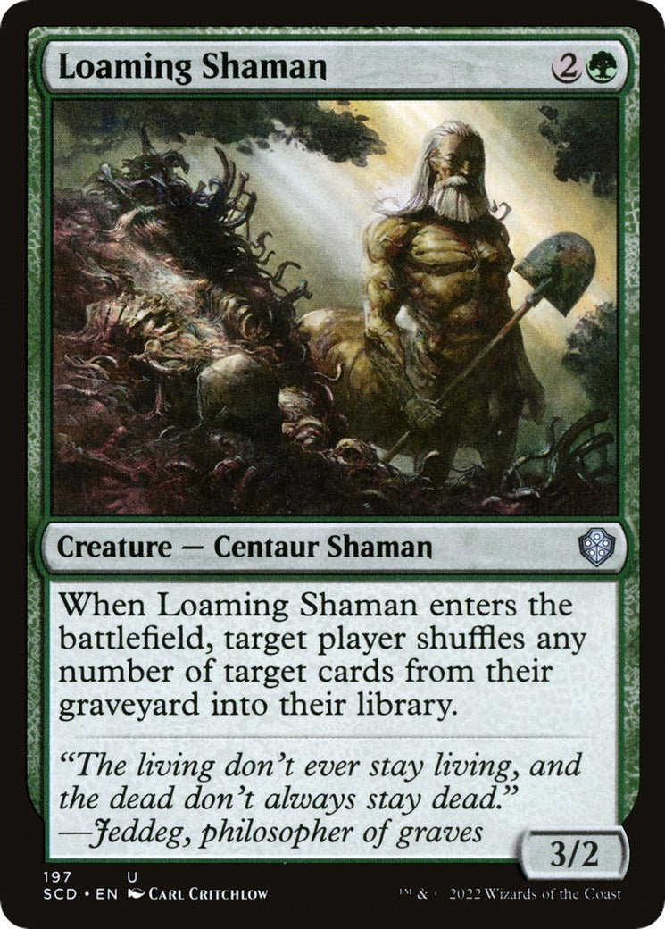 Loaming Shaman (197) [SCD] - MTG Single