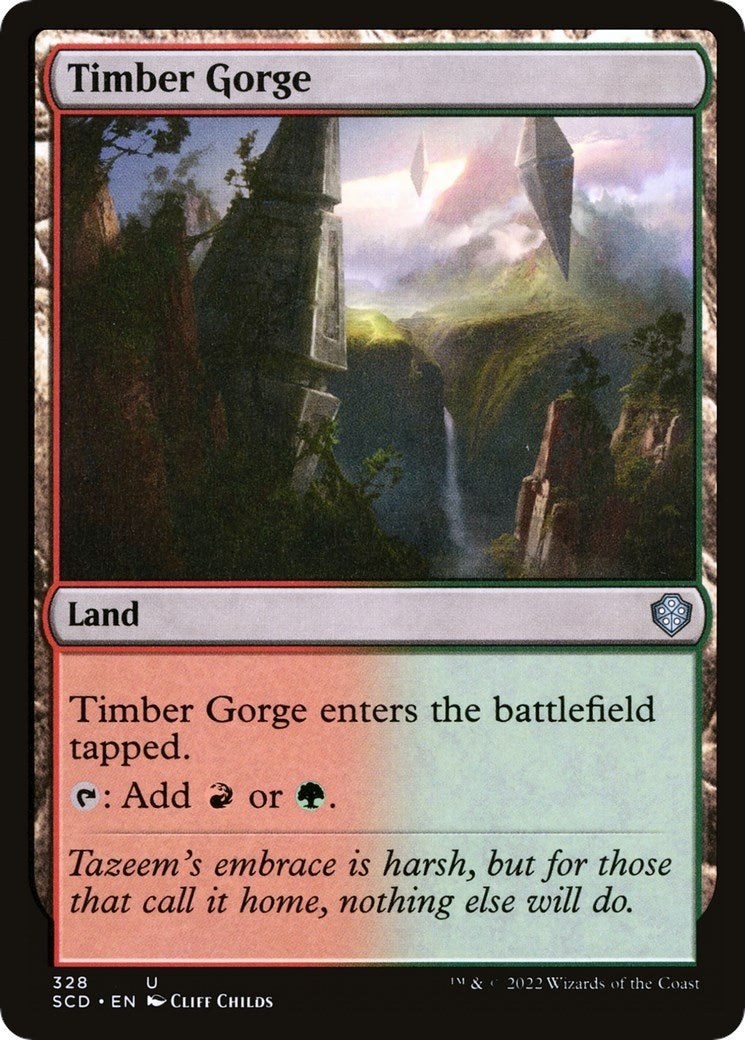 Timber Gorge (328) [SCD] - MTG Single