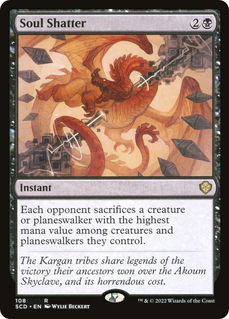 Soul Shatter (108) [SCD] - MTG Single