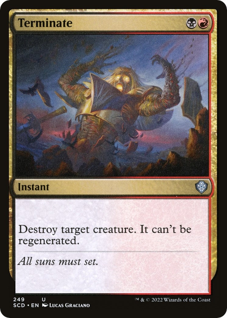 Terminate (249) [SCD] - MTG Single