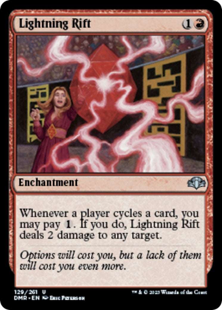 Lightning Rift (129) [DMR] - MTG Single