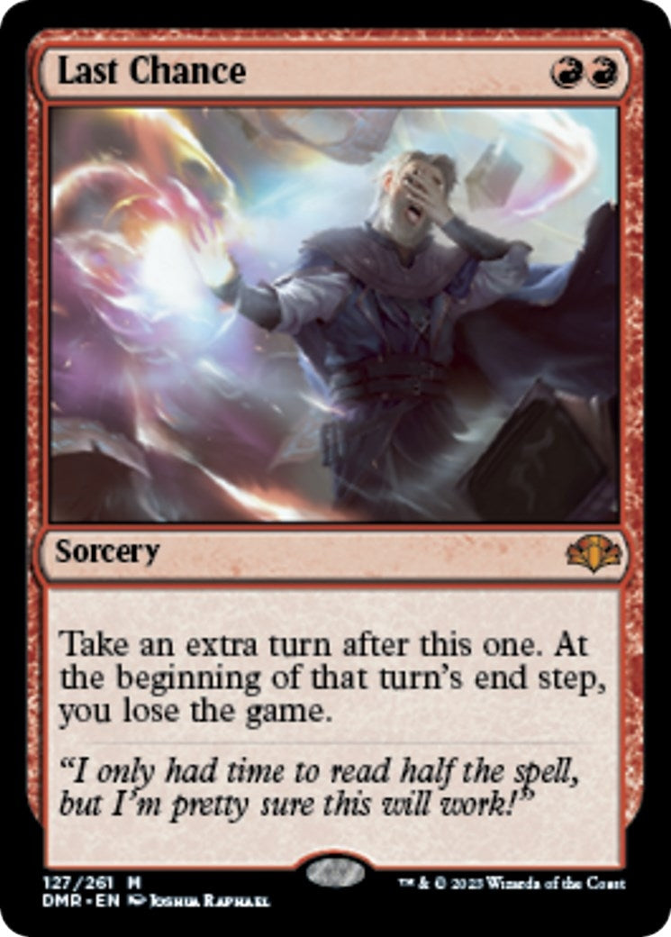 Last Chance (127) [DMR] - MTG Single