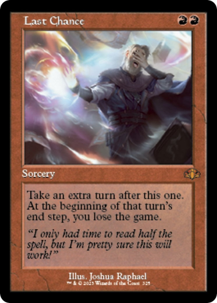Last Chance (Retro Frame) (325) [DMR] - MTG Single