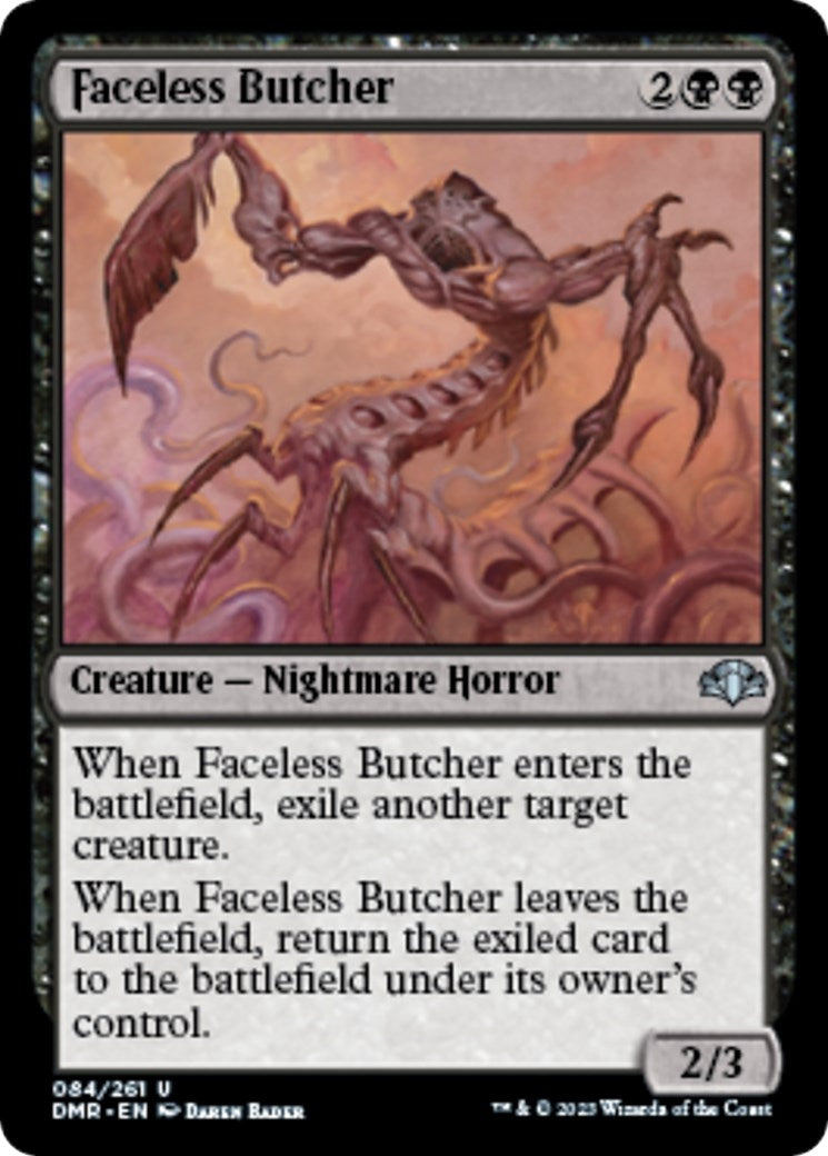 Faceless Butcher (84) [DMR] - MTG Single