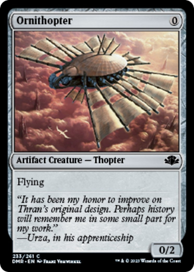 Ornithopter (233) [DMR] - MTG Single
