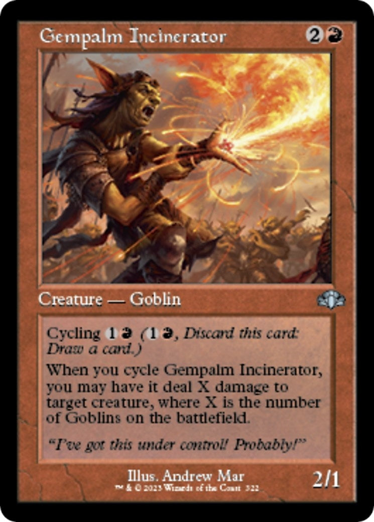 Gempalm Incinerator (Retro Frame) (322) [DMR] - MTG Single
