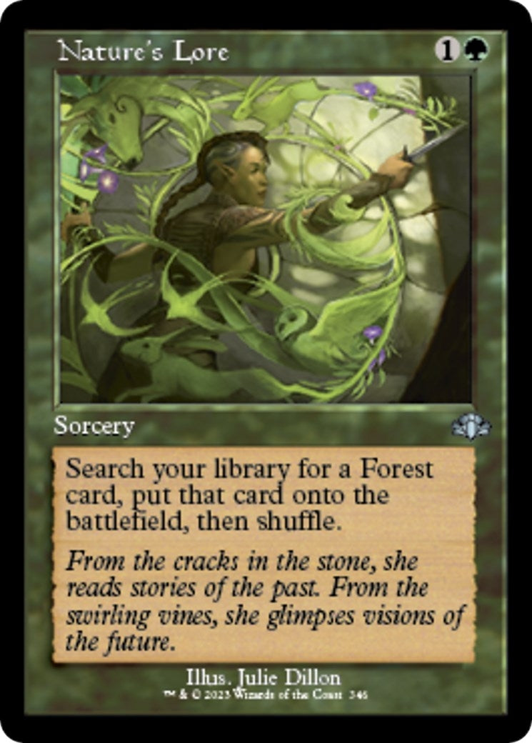 Nature’s Lore (Retro Frame) (346) [DMR] - MTG Single