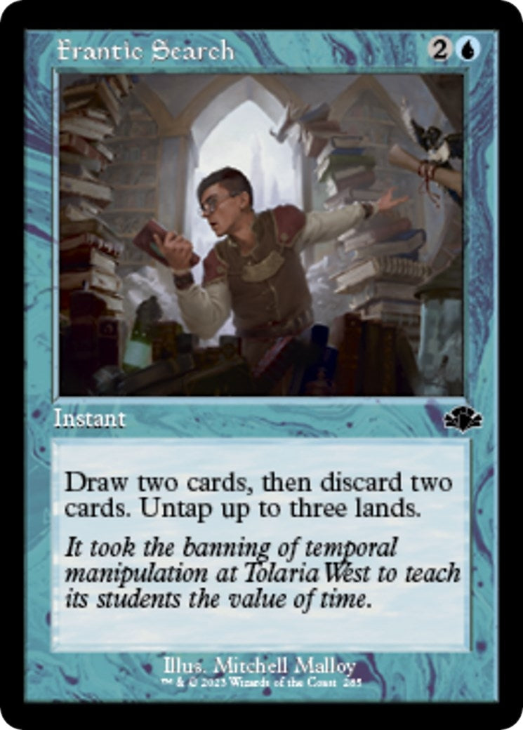 Frantic Search (Retro Frame) (285) [DMR] - MTG Single