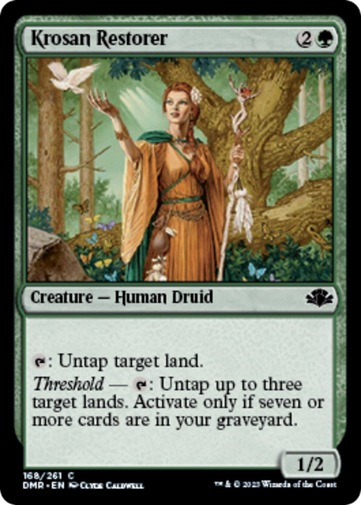 Krosan Restorer (168) [DMR] - MTG Single