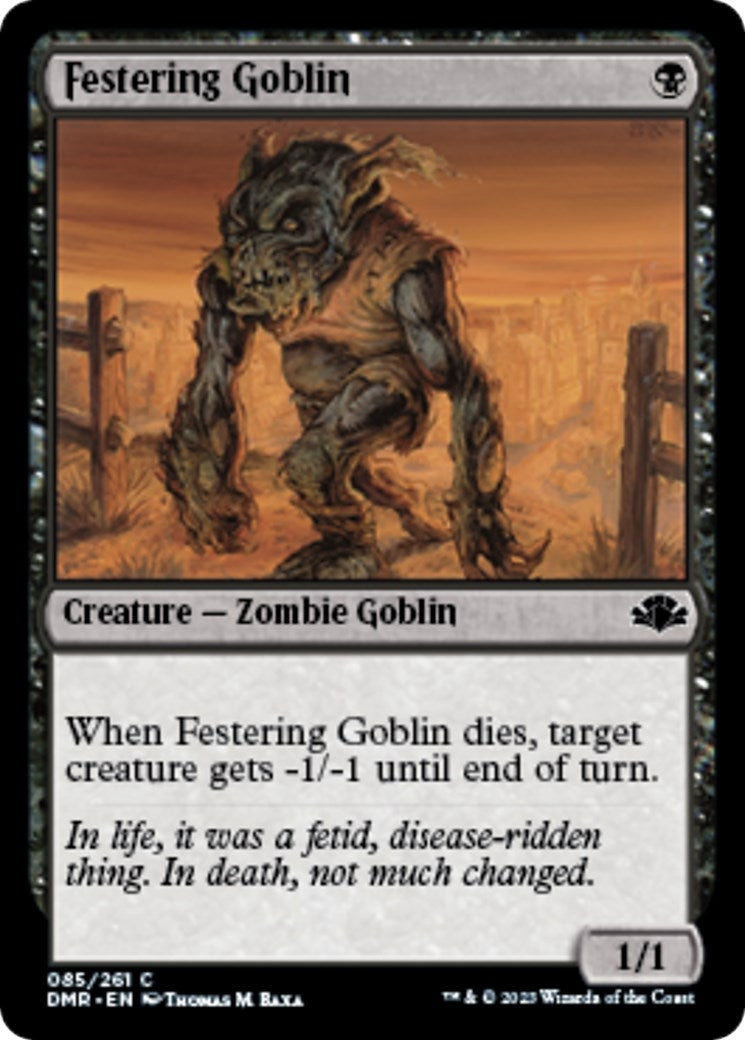 Festering Goblin (85) [DMR] - MTG Single