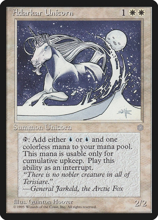 Adarkar Unicorn [ICE] - MTG Single
