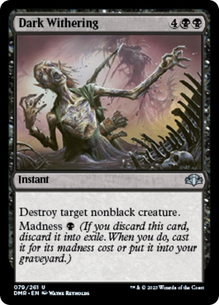 Dark Withering (79) [DMR] - MTG Single
