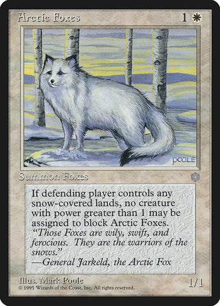 Arctic Foxes [ICE] - MTG Single