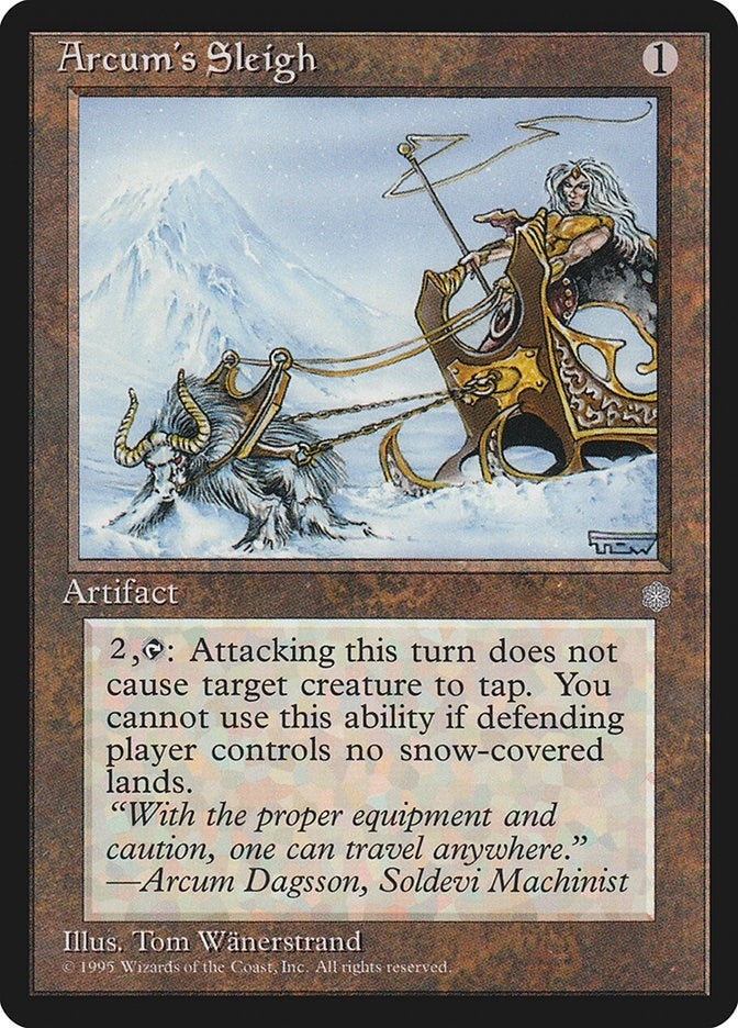 Arcum’s Sleigh [ICE] - MTG Single