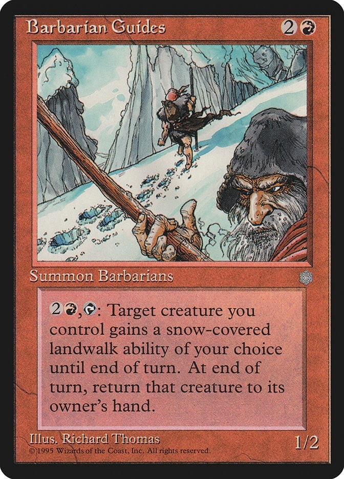 Barbarian Guides [ICE] - MTG Single