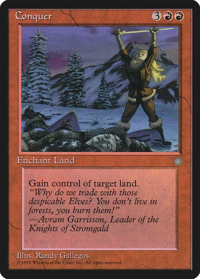 Conquer [ICE] - MTG Single