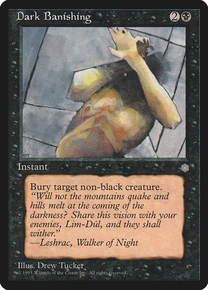 Dark Banishing [ICE] - MTG Single