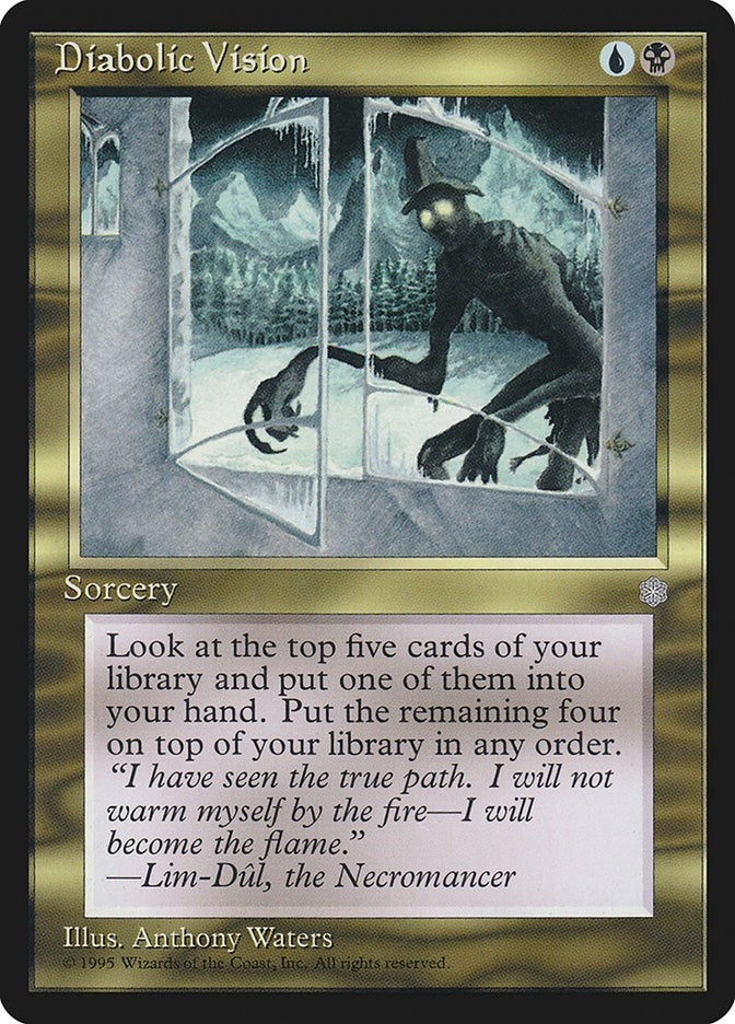 Diabolic Vision [ICE] - MTG Single