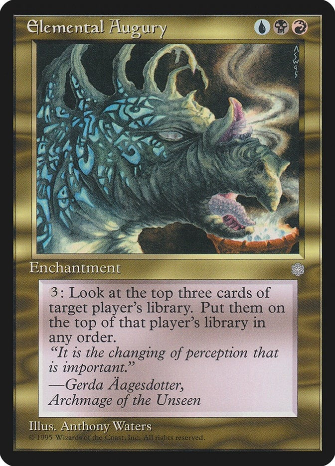 Elemental Augury [ICE] - MTG Single