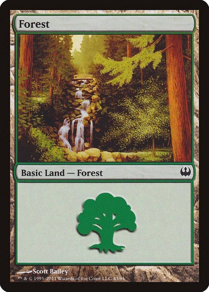 Forest (43) (43) [DDG] - MTG Single