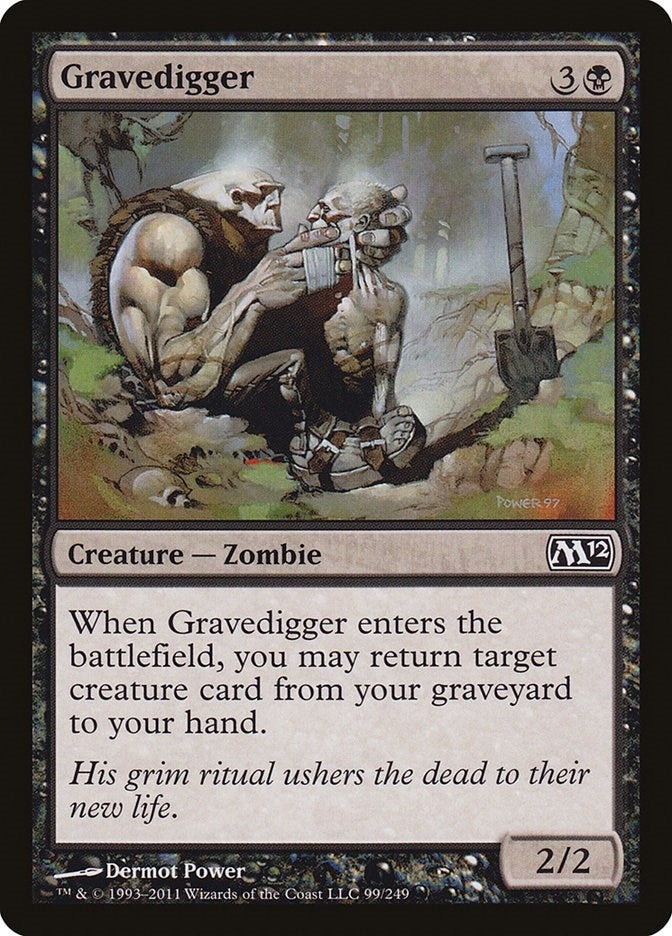 Gravedigger (99) [M12] - MTG Single