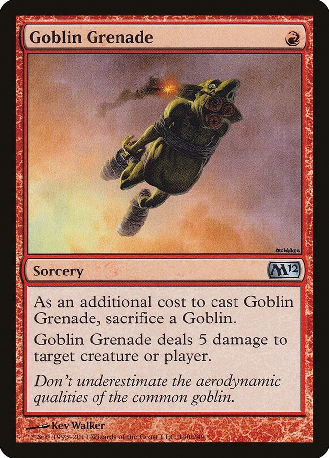 Goblin Grenade (140) [M12] - MTG Single