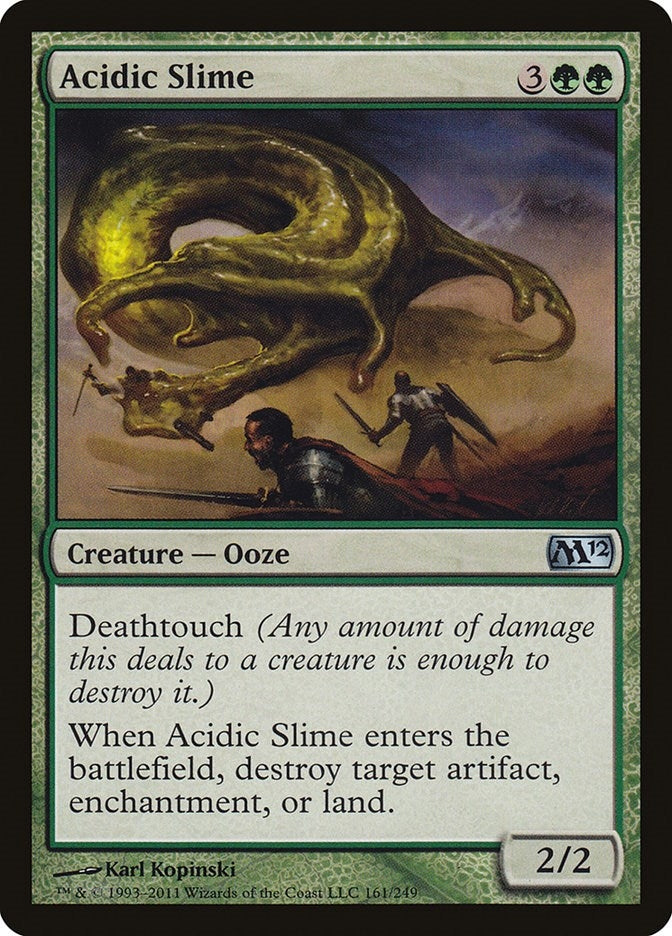 Acidic Slime (161) [M12] - MTG Single