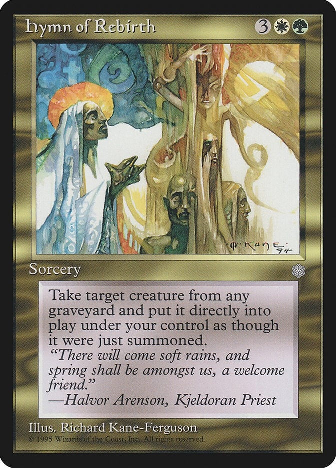 Hymn of Rebirth (373) [ICE] - MTG Single