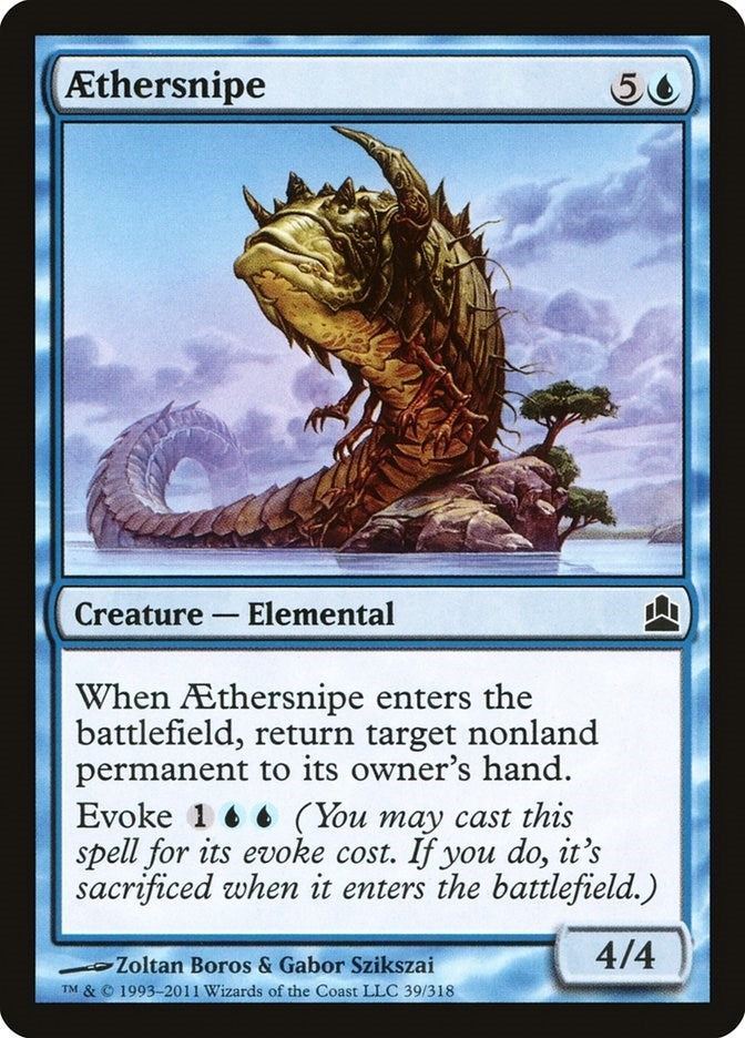 Aethersnipe (39) [CMD] - MTG Single