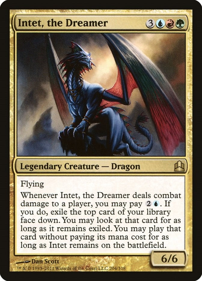 Intet the Dreamer (204) [CMD] - MTG Single