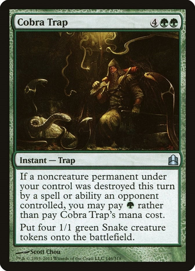 Cobra Trap (146) [CMD] - MTG Single