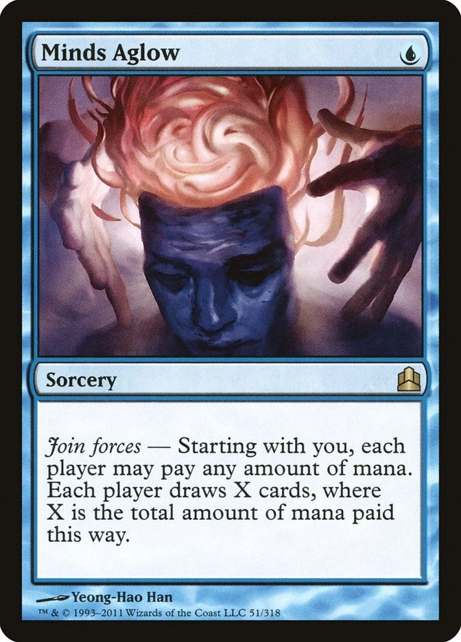 Minds Aglow (51) [CMD] - MTG Single