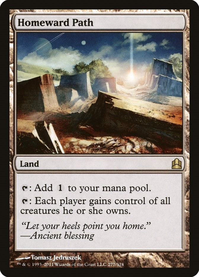 Homeward Path (277) [CMD] - MTG Single