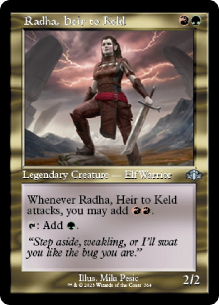 Radha Heir to Keld (Retro Frame) (364) [DMR] - MTG Single