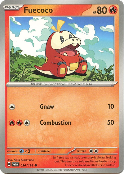 Fuecoco (036/198) [SV01: Scarlet & Violet Base Set]