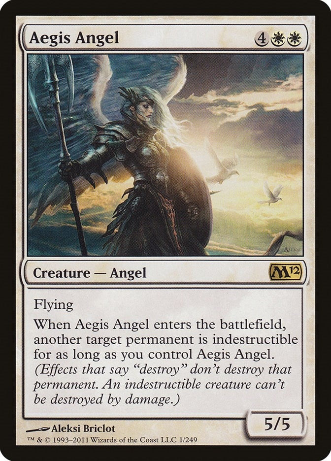 Aegis Angel (1) [M12] - MTG Single