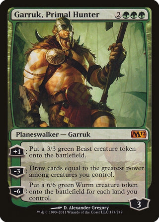 Garruk Primal Hunter (174) [M12] - MTG Single