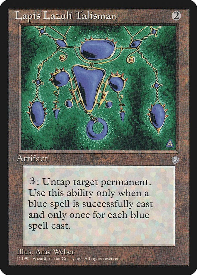 Lapis Lazuli Talisman [ICE] - MTG Single
