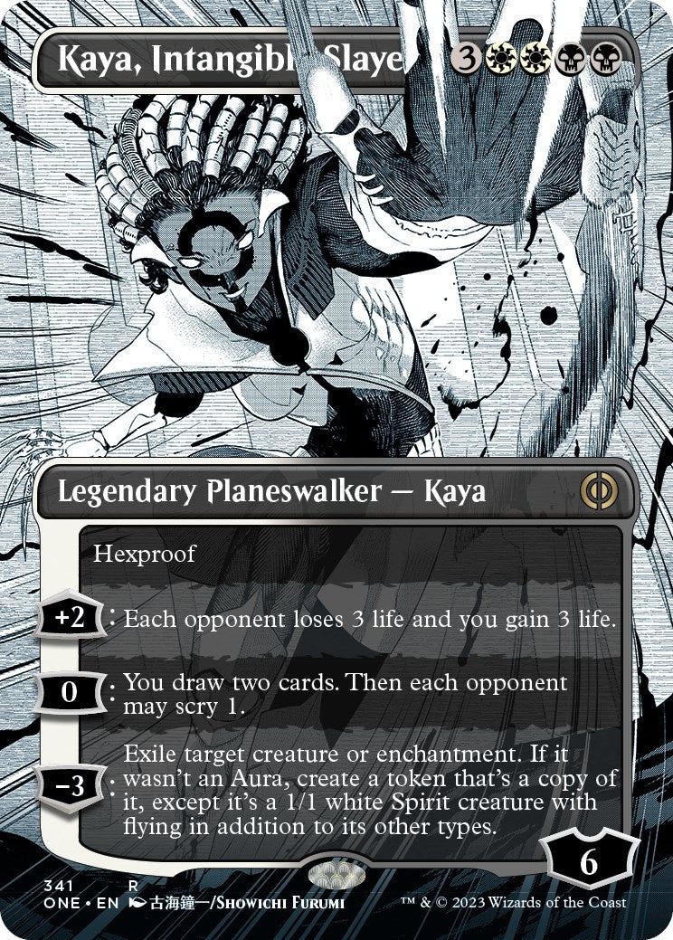 Kaya Intangible Slayer (Borderless) (341) [ONE] - MTG Single