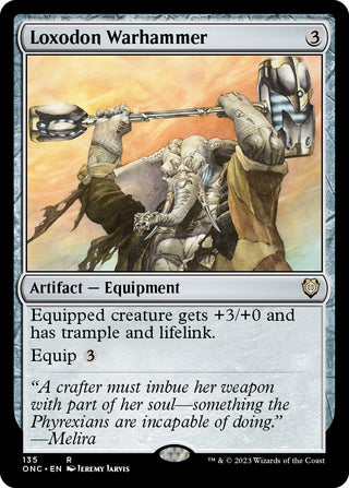 Loxodon Warhammer (135) [ONC] - MTG Single
