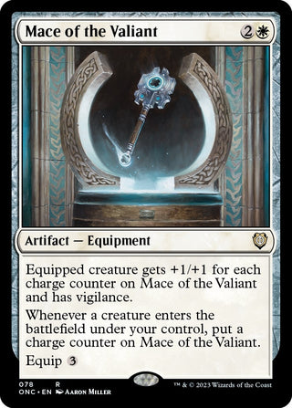 Mace of the Valiant (78) [ONC] - MTG Single