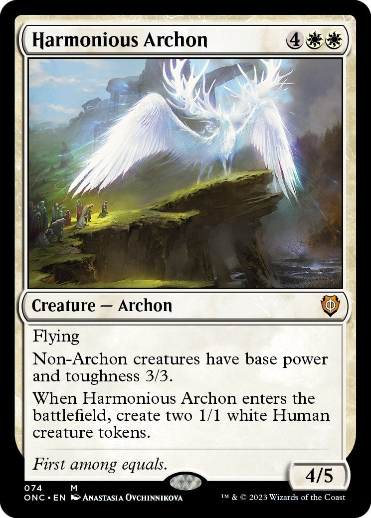 Harmonious Archon (74) [ONC] - MTG Single