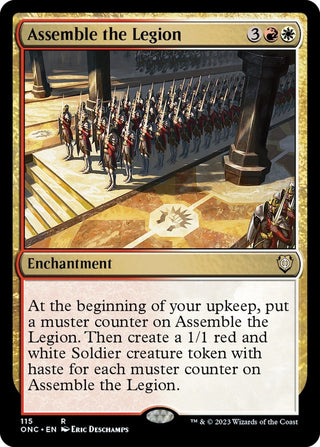 Assemble the Legion (115) [ONC] - MTG Single