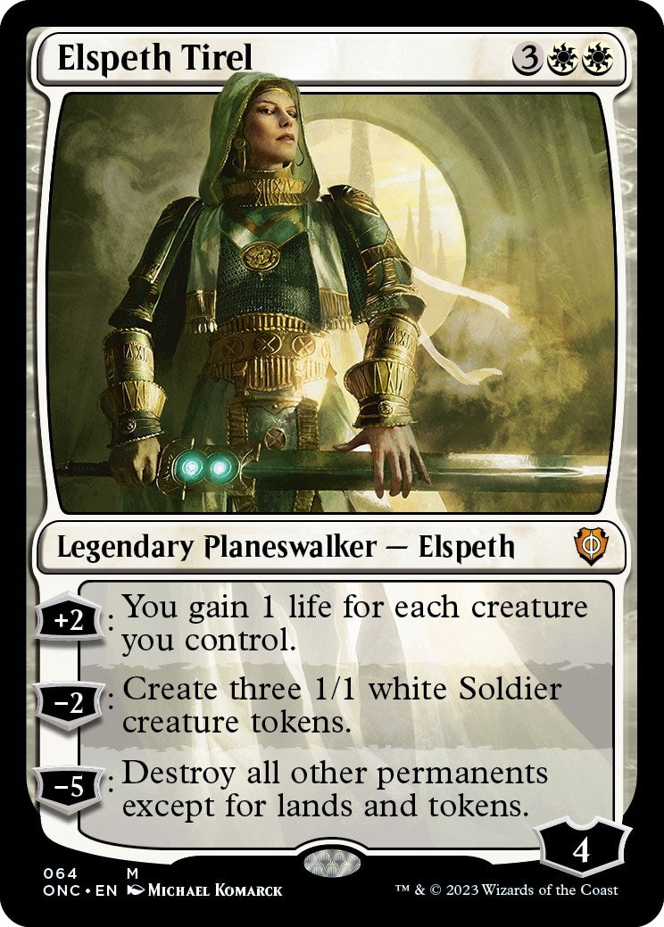 Elspeth Tirel (64) [ONC] - MTG Single