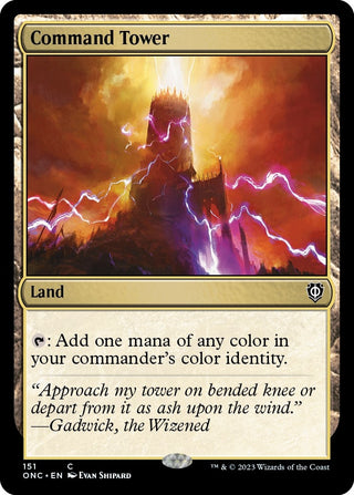 Command Tower (151) [ONC] - MTG Single