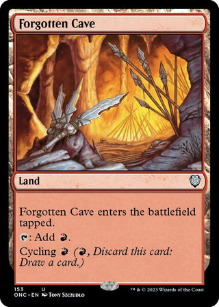 Forgotten Cave (153) [ONC] - MTG Single