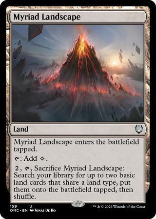 Myriad Landscape (159) [ONC] - MTG Single