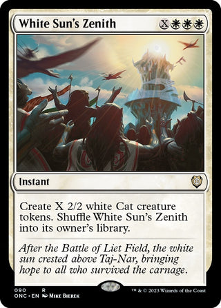 White Sun’s Zenith (90) [ONC] - MTG Single