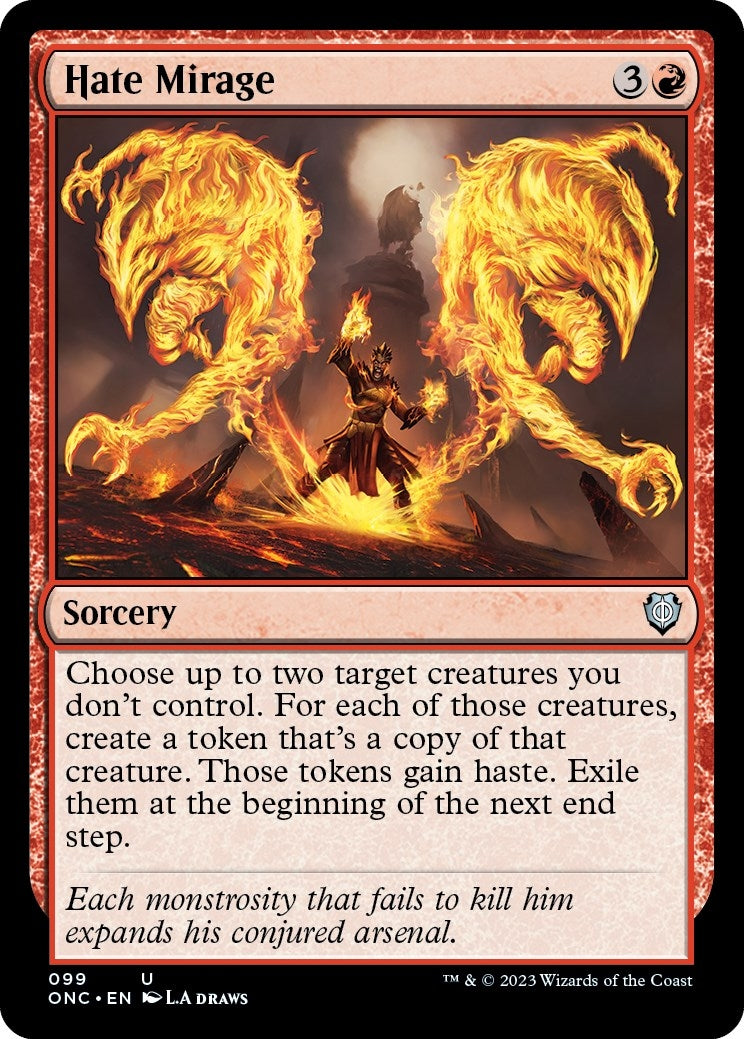 Hate Mirage (99) [ONC] - MTG Single